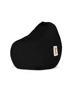 Градински фотьойл с пуф Premium Black 60x60x25 cm - Img 9