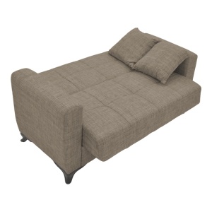 Двуместен диван с място за съхранение Modesto Pako Pako World Светлокафяв 155x85x80 cm - Img 2
