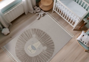 Детски килим Fano кафяв 120x170 см - Img 3