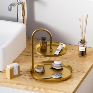 Държач за бижута GED-009 Gold 20x21 cm - Img 3