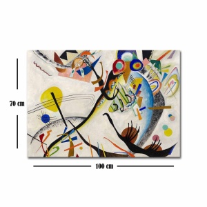 Картина Регален паун Многоцветна 70x100x3 см - Img 4
