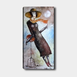 Картина Рома Фиоре Многоцветна 50x120 см - Img 2
