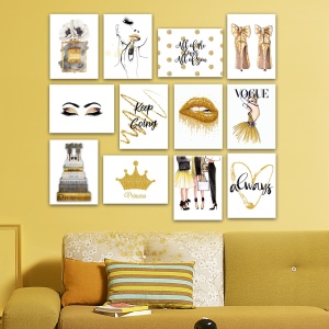 Картина 12 части 12MDF25YS Многоцветна 20x15x3mm
