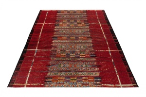 Килим гоблен многоцветен 80x150 см - Img 2