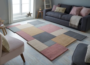 Килим Collage Pastel 150X240 см, Flair Rugs - Img 1