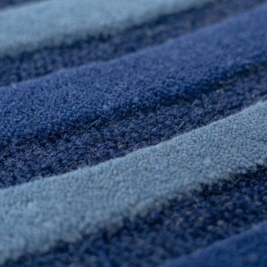 Килим, Conway Retro Shaped Flair Rugs, тъмносин, 150x240 см - Img 5