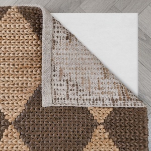 Килим, Effie Diamond Jute Flair Rugs, тъмнокафяв, 160x230 см - Img 4