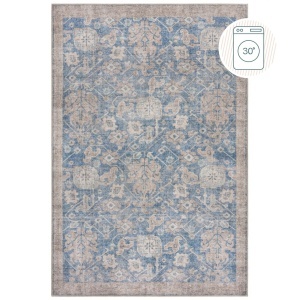 Килим, Orelia Global Flair Rugs, син, 190x290 см - Img 2