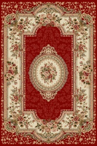 Класически килим, Лотос 571, Грена, 80x150 см, 1800 гр/м²