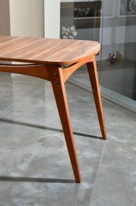 Комплект маса и столове 5 части Touch Wooden - Крем - Img 10