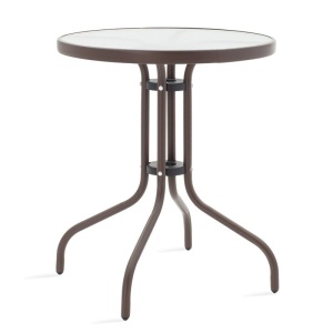 Комплект от 3 броя градинска маса и столове Obbi-Watson Maro 60x60x70 см - Img 2