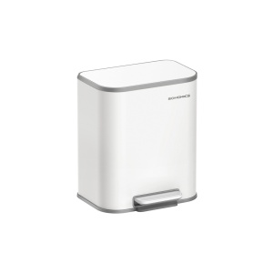 Кош за боклук Songmics бял 36.6x30x42.5 см
