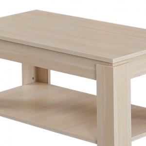 Масичка за кафе Shelf - Светъл дъб - Img 3