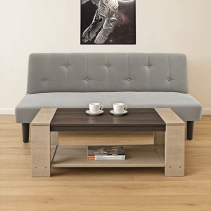 Мебели за дневна 2 части Sync Grey 167x77x73 cm
