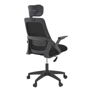 Офис стол Peja Black 58x60x107-117 cm - Img 2