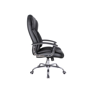 Офис стол, Songmics, черен, 69.5x60x128.5 см