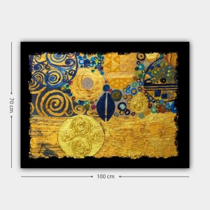 Платно за стена 222201946 Multicolour 70x100 cm - Img 3