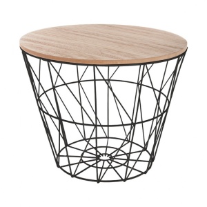 Помощна масичка Jacot Oak 38x30.5 см