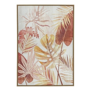 Рамкирано платно за стена Lulle Dark Khaki 73x3.4x103 cm