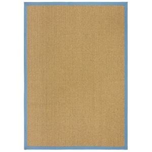 Сизалов килим за открито Sisal Look Outdoor Open Blue 160x230 cm, Flair Rugs - Img 5
