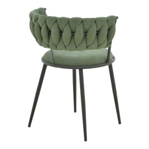 Стол с подлакътници Alkia I Kaki 57x58,5x72 см - Img 2