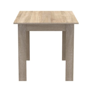 Трапезен комплект от 5 части, Manka-Parker, Pako World, черно-сонома, 110x80x77 см - Img 7