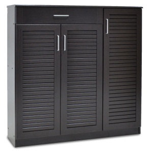 Шкаф за обувки Сантé 30 чифта Венге 120x37x123 см