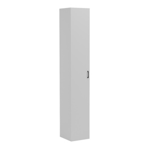 Dulap soldat baie, Anira, Alb, 30x30x180 cm - Img 4