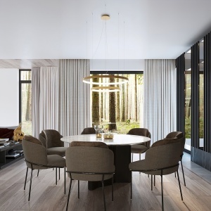LED полилей 3000K, Rio 55x78x110, златист, 110x110x150 см - Img 10