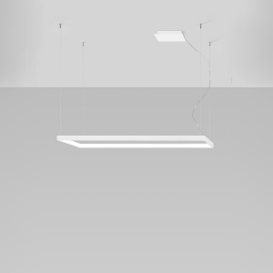 LED полилей 4000K, Tuula, бял, 130x40x150 см - Img 2