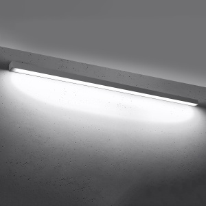 LED стенна аплика 4000K, Pinne, сив, 200x6x6 см - Img 3