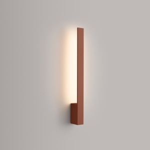 LED стенна лампа 3000K, Lahti 50, червен, 4x6.5x50 см - Img 3