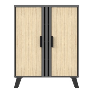 Pantofar V2, Shoby, сив, 30x70,5x91 см - Img 4