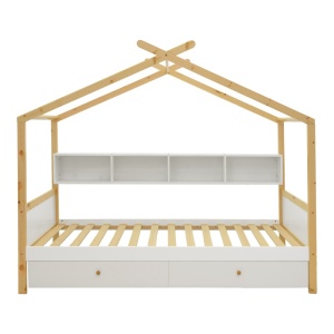 Pat montessori, Discovery Montessori, Pako, Alb 97x195x140 cm - Img 4