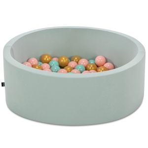 Басейн с топки Bubble Pops v12 Мента 85x85x30 см