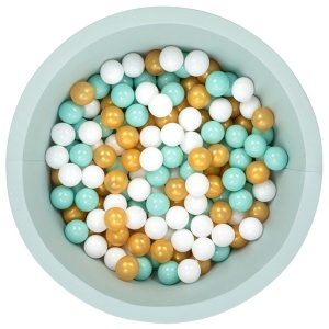 Басейн с топки Bubble Pops v13 Мента 85x85x30 см - Img 2