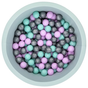 Басейн с топки Bubble Pops v5 Мента 85x85x30 см - Img 2