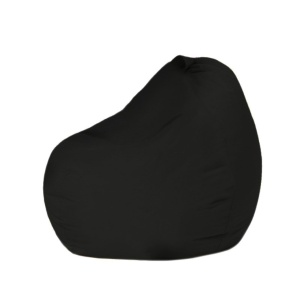 Градински фотьойл с пуф Premium Black 60x60x25 cm - Img 10