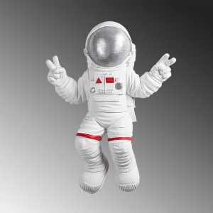 Декоративен аксесоар за стена Yak-001 Astronaut White 35x47x10 cm - Img 7