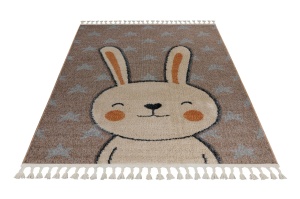 Детски килим Fano Светлосив 120x170 см - Img 6