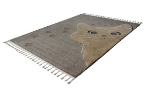 Детски килим Fano сив 120x170 см - Img 2