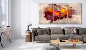 Картина - Мистериите на гората 60x30 см - Img 2