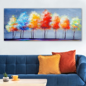 Картина Mithra Oasis Многоцветна 50x120 см