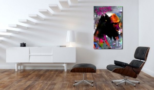 Картина - Welcome to the Jungle 80x120 см - Img 2