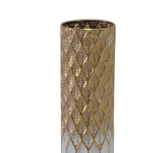 Кафява ваза Pako World Golden Brown 15.2x15.2x15.2x76.5 cm - Img 2