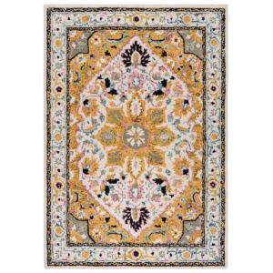 Килим Далия Жълт/Многоцветен 120X170 см, Flair Rugs - Img 2