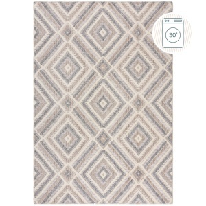 Килим, Beckett Washable Flair Rugs, многоцветен, 194x290 см - Img 2