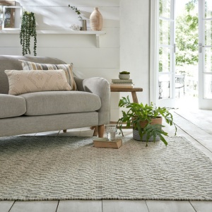 Килим Dream Сив/Слонова кост 80X150 см, Flair Rugs