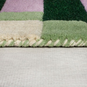 Килим Lois Scallop Kai Kai Wool Pink 160X230 cm, Flair Rugs - Img 3