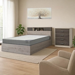 Комплект мебели за спалня от 3 части Dwell Castillo-Toro 167.5x203x102 см